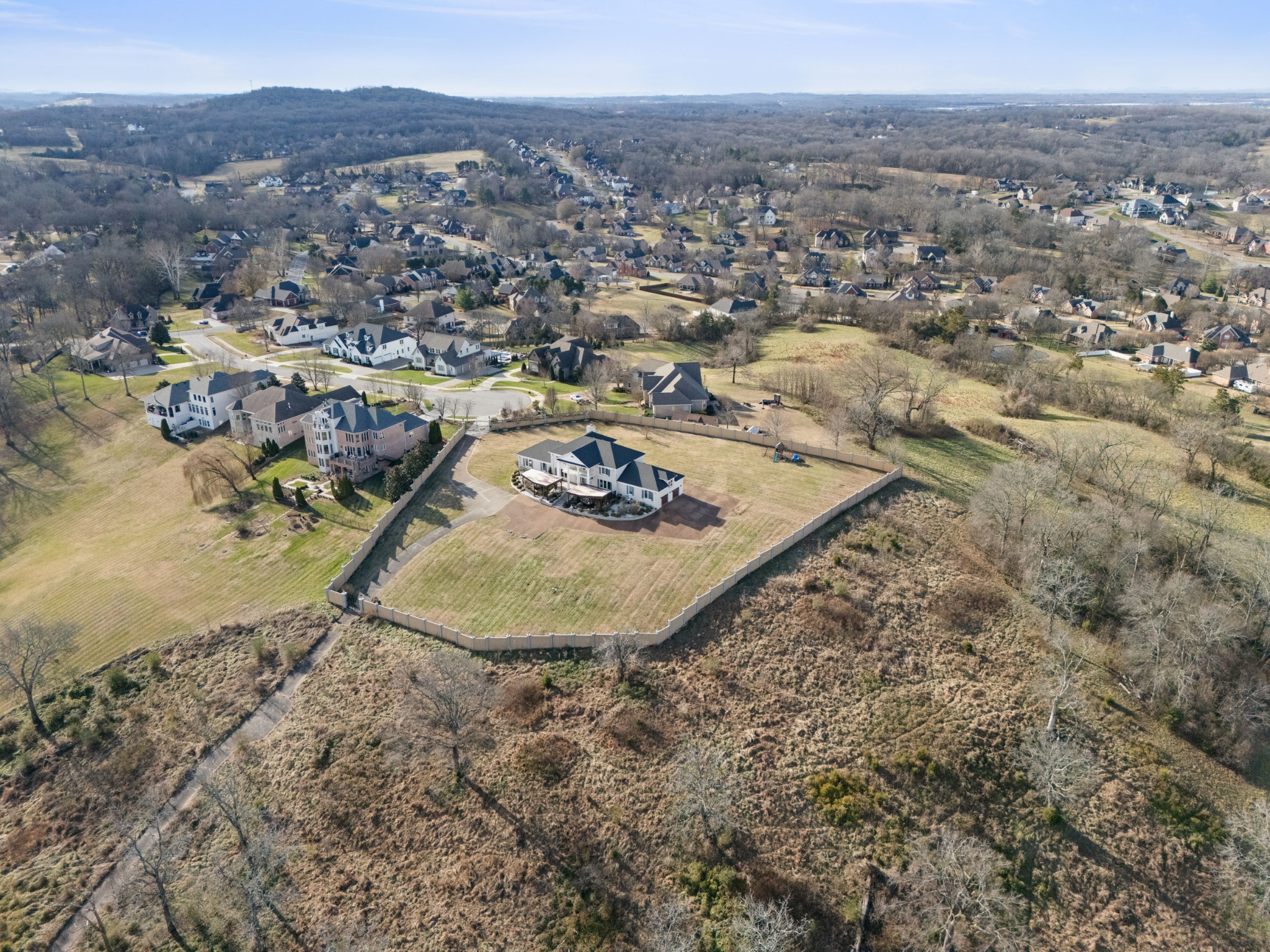 201 Vineyard Way Lebanon, TN 37087 - Photo 45 of 58 an aerial view of a house with a yard