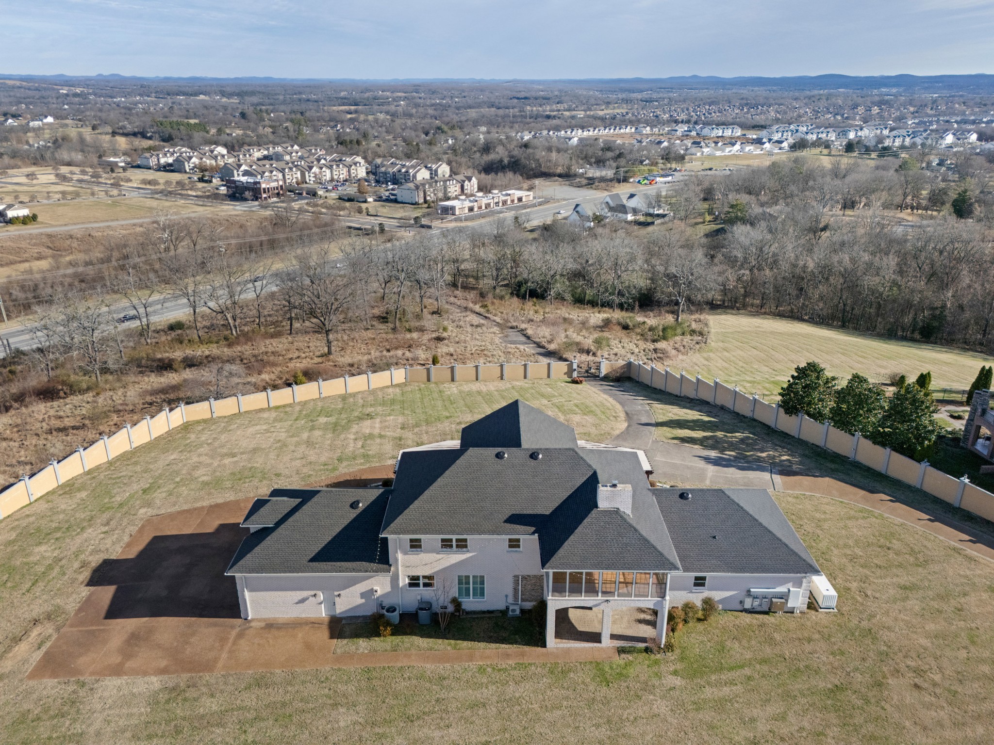 201 Vineyard Way Lebanon, TN 37087 - Photo 50 of 58 an aerial view of residential houses with outdoor space