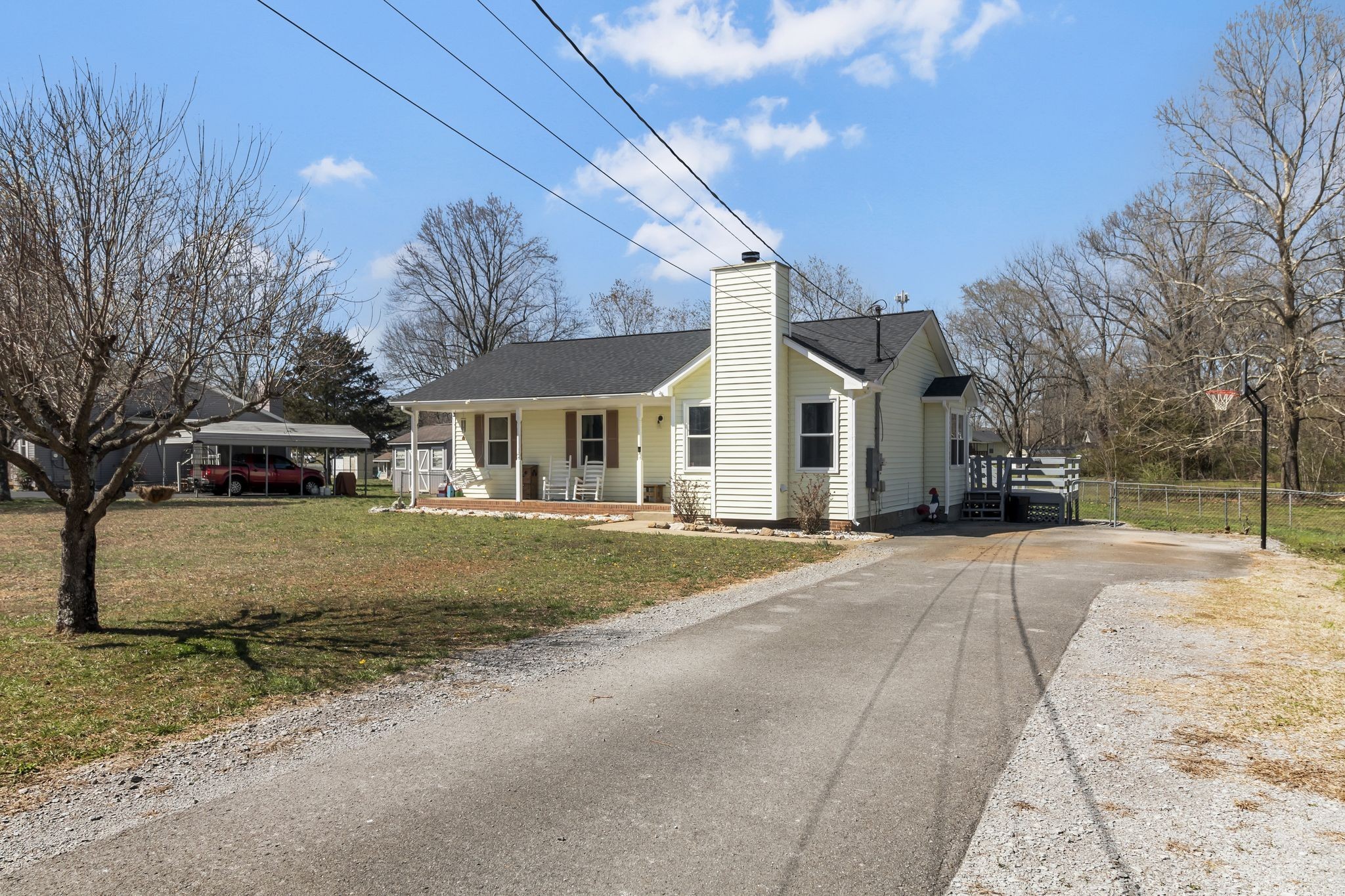 7543 Chadwick Drive Murfreesboro, TN 37129 - Photo 2 of 16 a front view of a house with a yard and garage