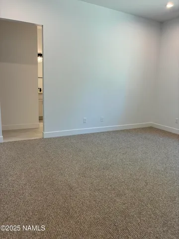 a view of empty room