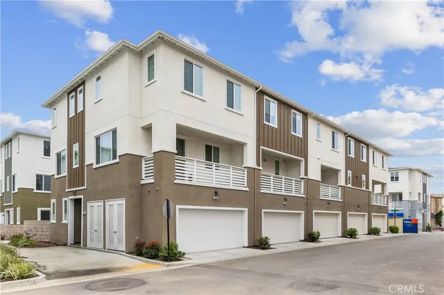a view of a building with a street