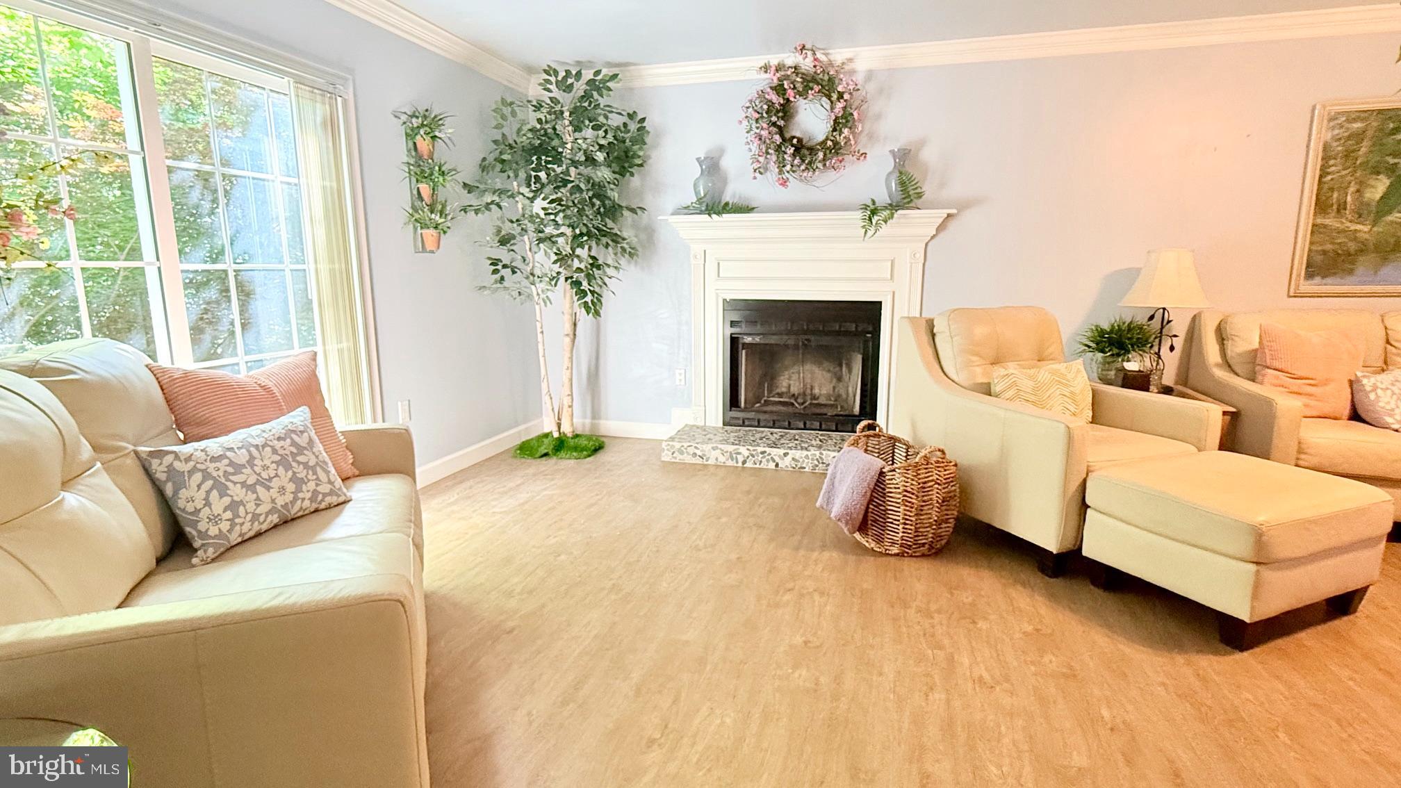 12541 Adobe Circle Lusby, MD 20657 - Photo 10 of 81 Living room with fireplace