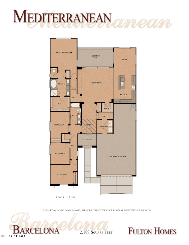 2661 East Rakestraw Lane Gilbert, AZ 85298 - Photo 26 of 26 Floor Plan