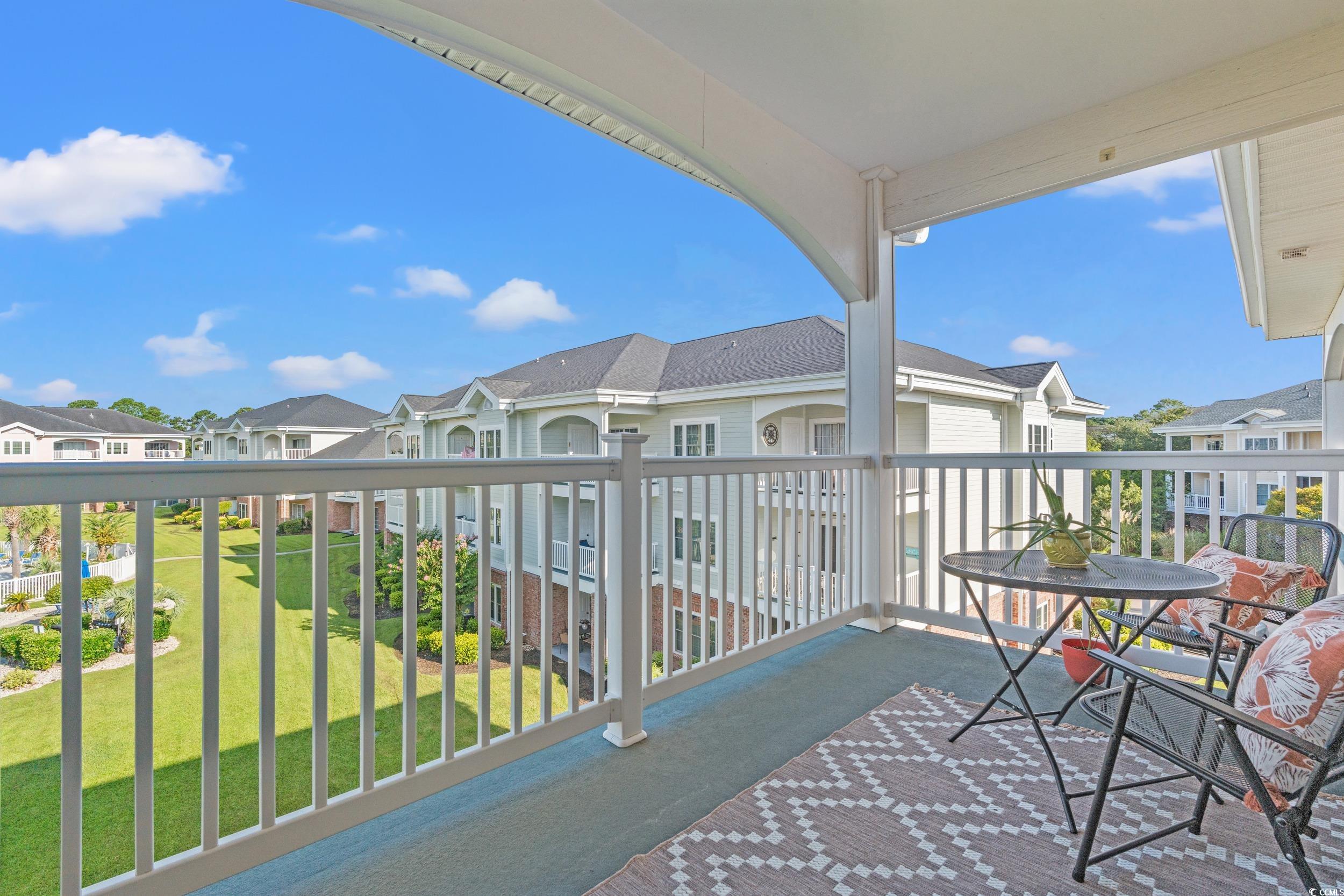 4864 Carnation Circle, Unit 304 Myrtle Beach, SC 29577 - Photo 8 of 36 View of balcony
