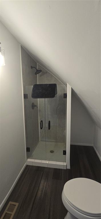 206 Lake Ida Road Frostproof, FL 33843 - Photo 43 of 46 a bathroom with a toilet and a shower