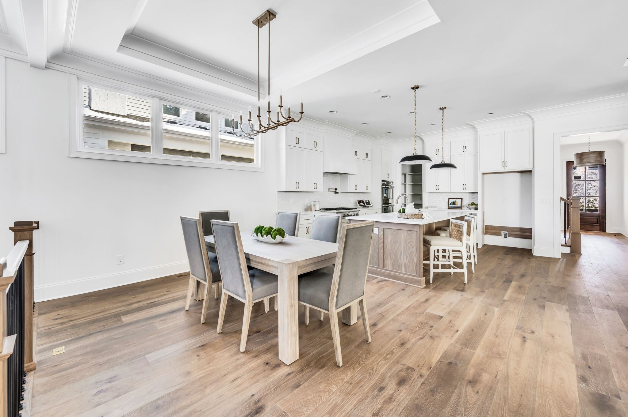 3008 Eliot Road Franklin, TN 37064 - Photo 18 of 53 a view of a dining room with furniture wooden floor and chandelier