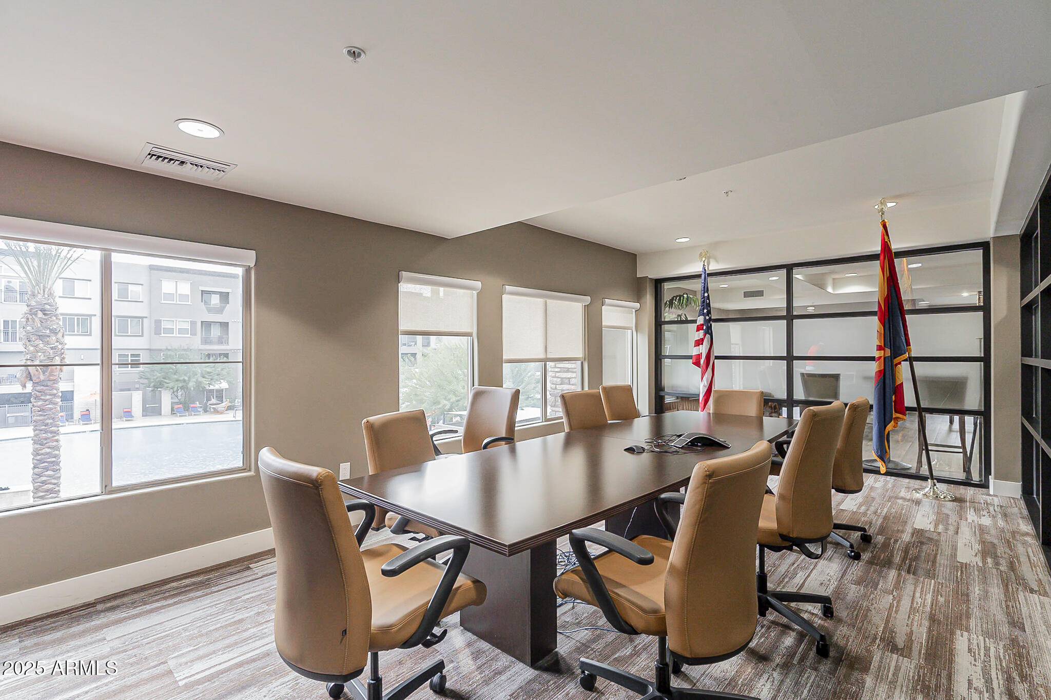 5450 East Deer Valley Drive, Unit 1214 Phoenix, AZ 85054 - Photo 29 of 35 a view of a dining room with furniture window and outside view
