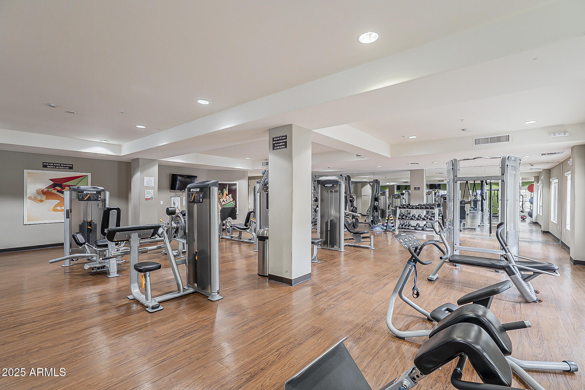5450 East Deer Valley Drive, Unit 1214 Phoenix, AZ 85054 - Photo 33 of 35 a view of a room with gym equipment