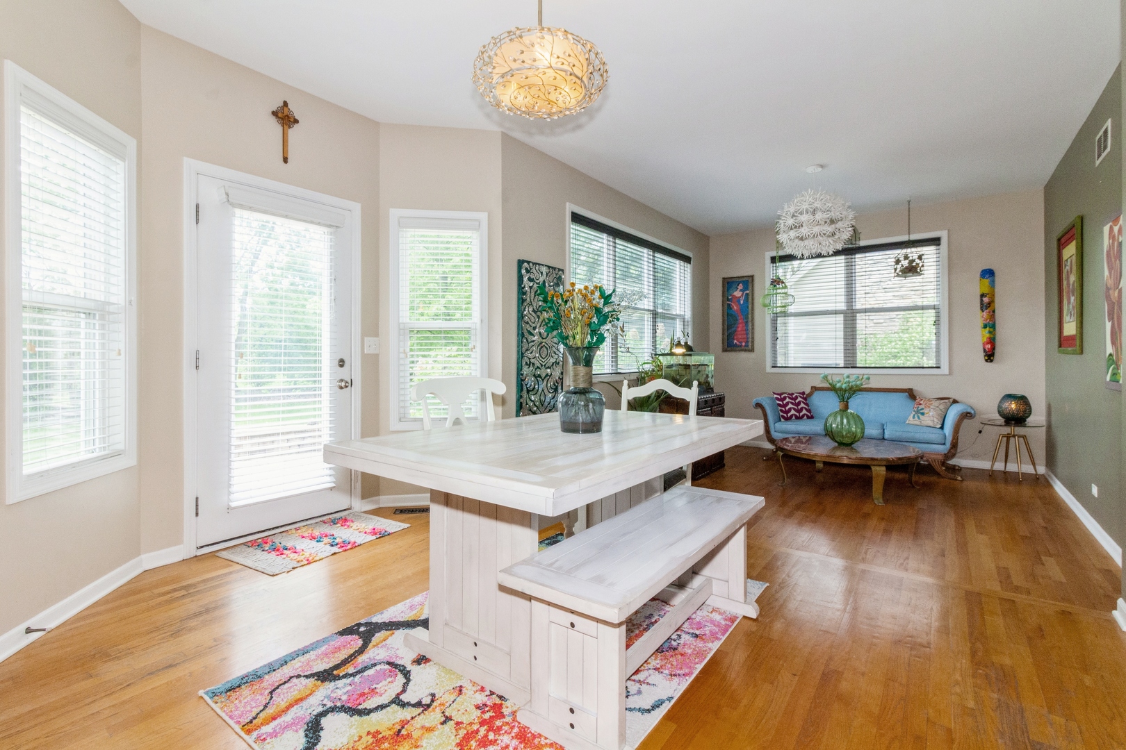 705 Queens Gate Circle Sugar Grove, IL 60554 - Photo 8 of 25 a living room with furniture and a table