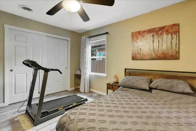 a view of workspace with a window