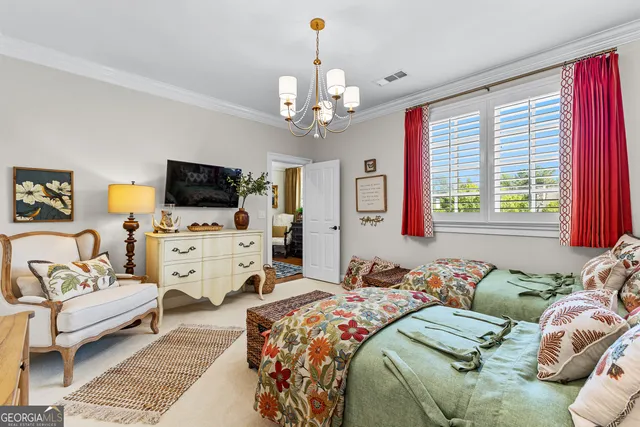 a room with a sink and a clock on the wall