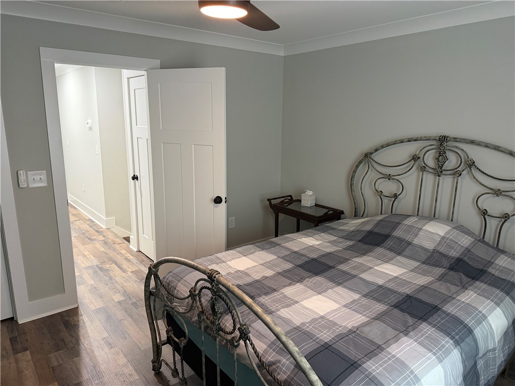 102 Turkey Trot Road Williamston, SC 29697 - Photo 24 of 37 This cozy bedroom features durable flooring and convenient ceiling fan for comfort.