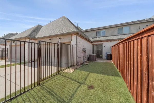 a view of outdoor space and deck