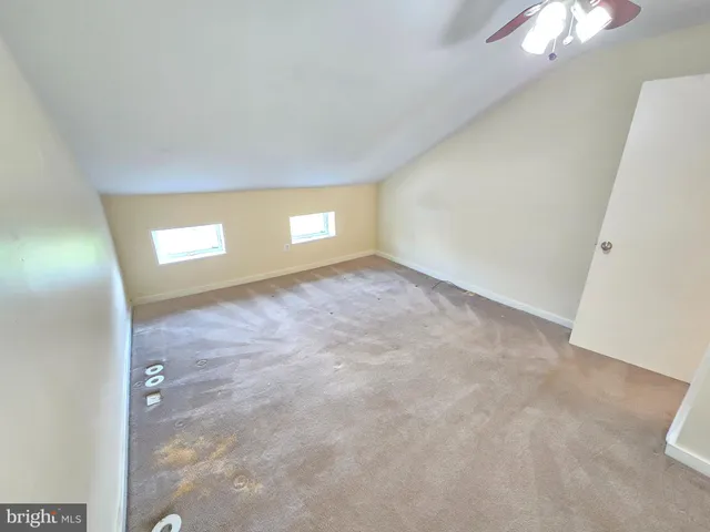 a view of empty room