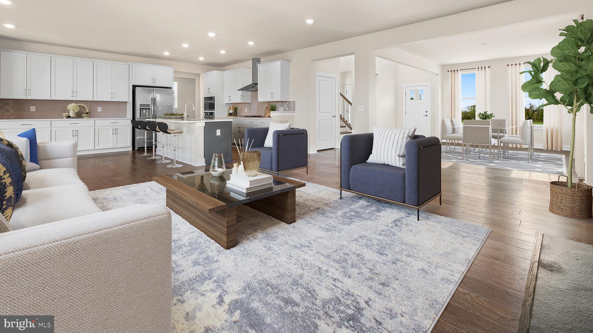 1153 Mariwill Drive Quakertown, PA 18951 - Photo 5 of 14 a living room with furniture and kitchen view