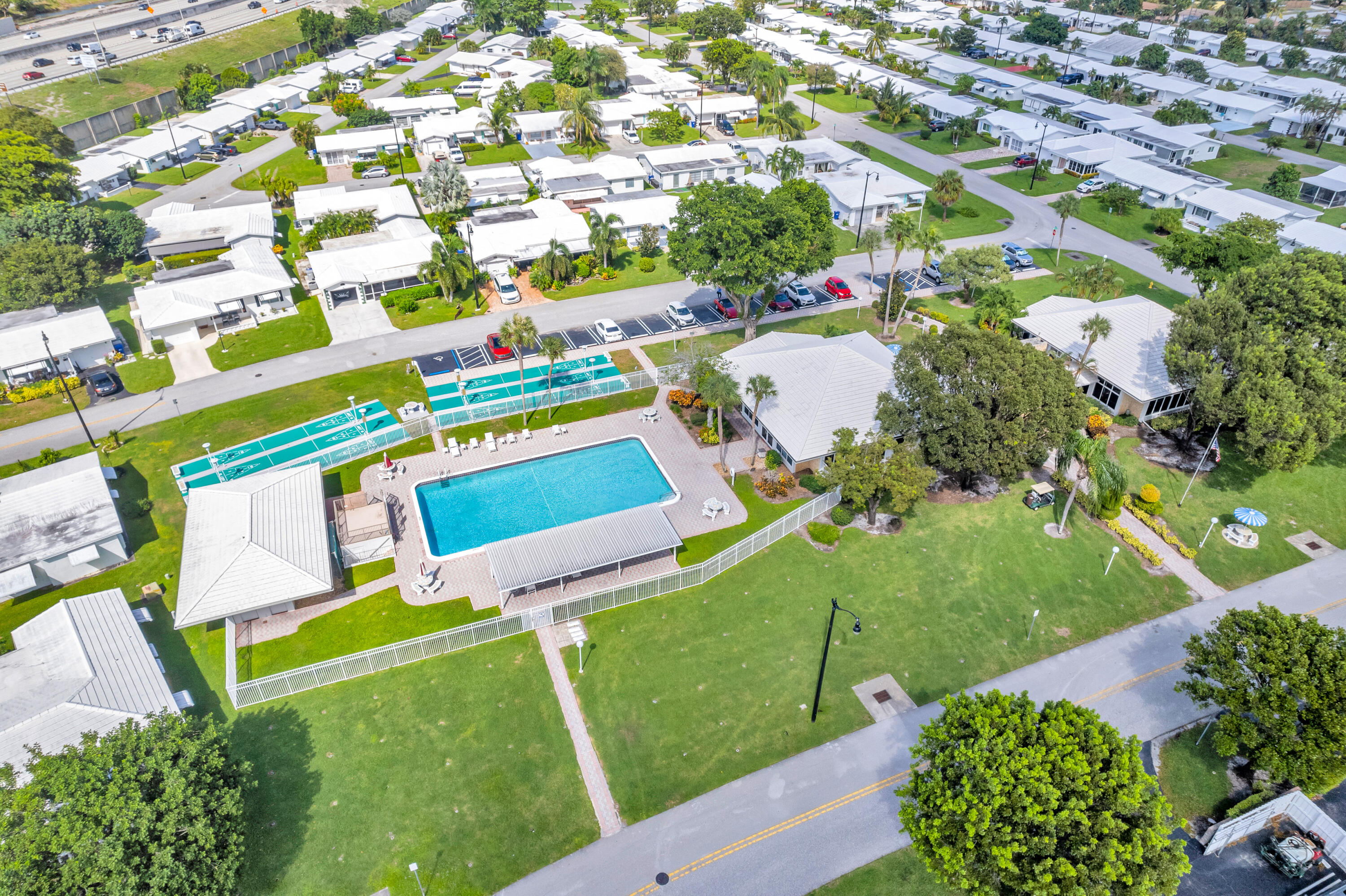 251 South Golf Boulevard, Unit 287 Pompano Beach, FL 33064 - Photo 48 of 63 North Clubhouse Aerial