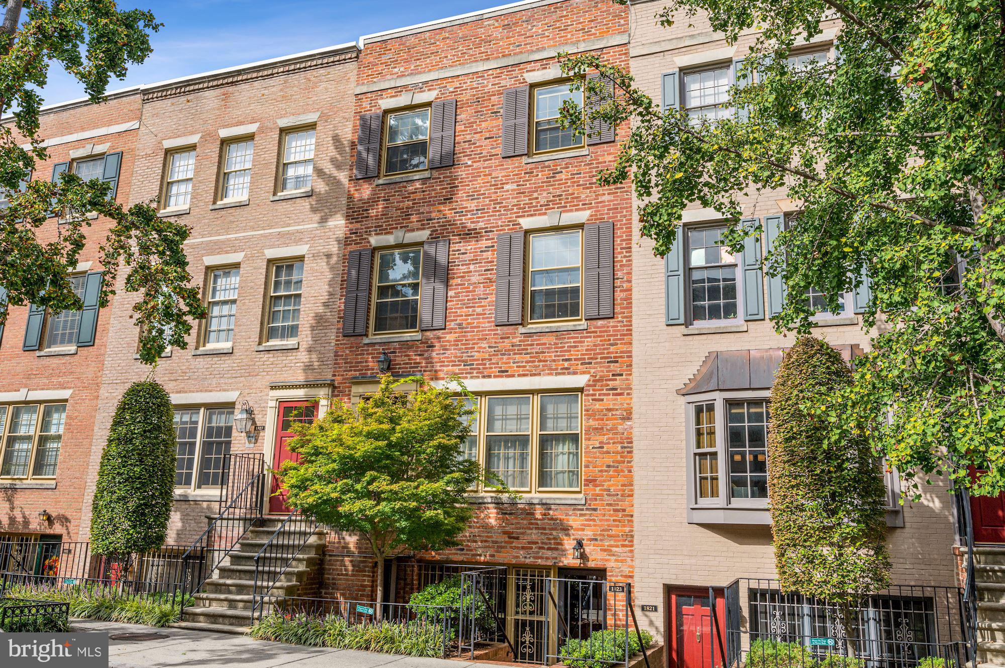 1823 Corcoran Street Northwest, Unit 9 Washington, DC 20009 - Photo 2 of 34 Handsome Federal Style Architecture