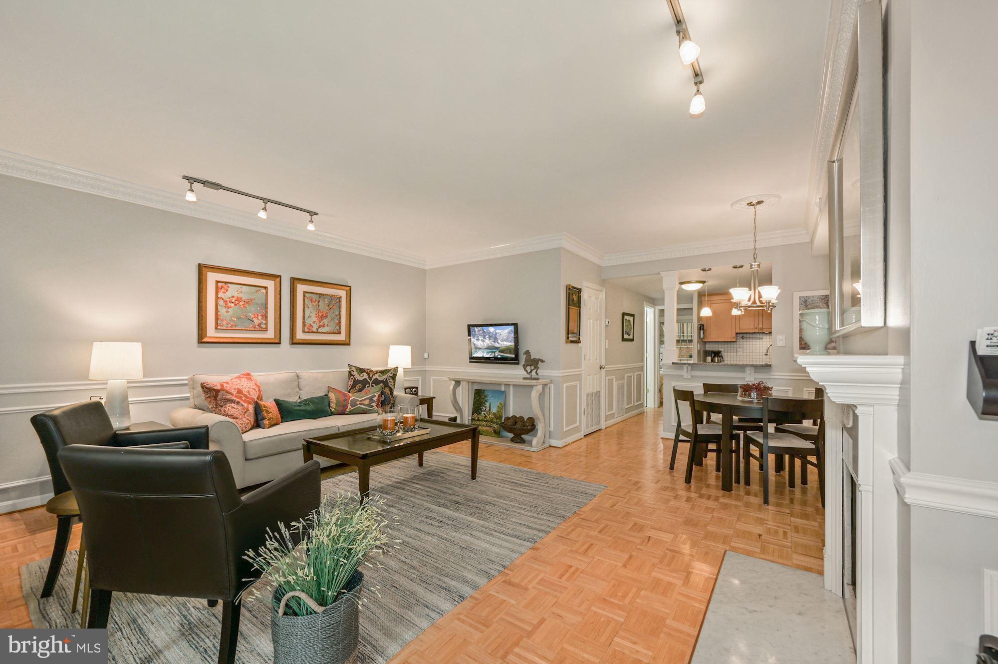 1823 Corcoran Street Northwest, Unit 9 Washington, DC 20009 - Photo 4 of 34 Open Concept Living - Dining