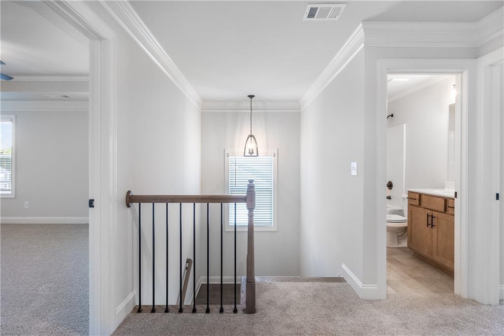 448 Banff Drive Winder, GA 30680 - Photo 10 of 16 a view of a hallway with closet and entryway