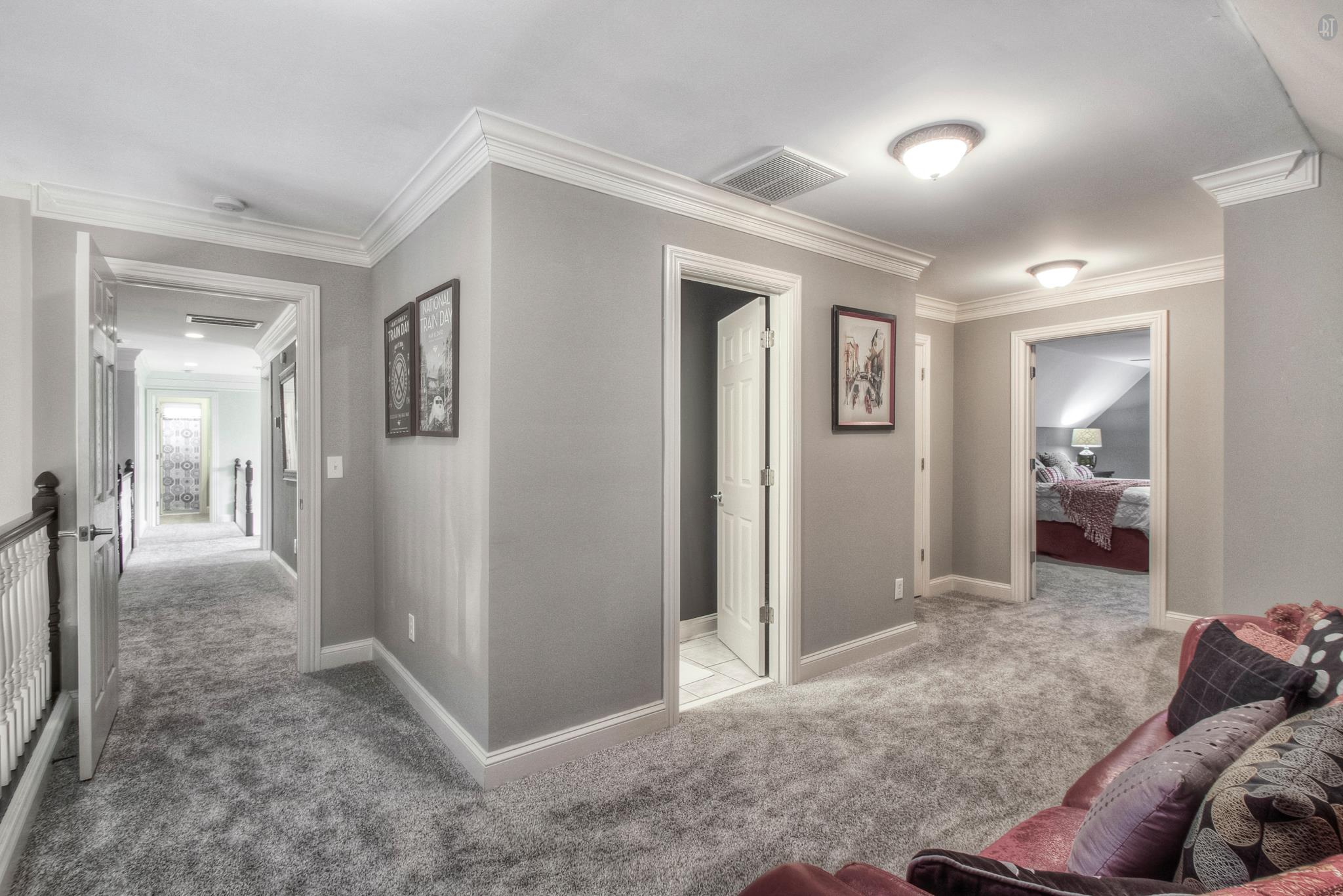 228 Halberton Drive Franklin, TN 37069 - Photo 16 of 23 a living room with furniture and a bathroom