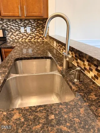 a close view of sink