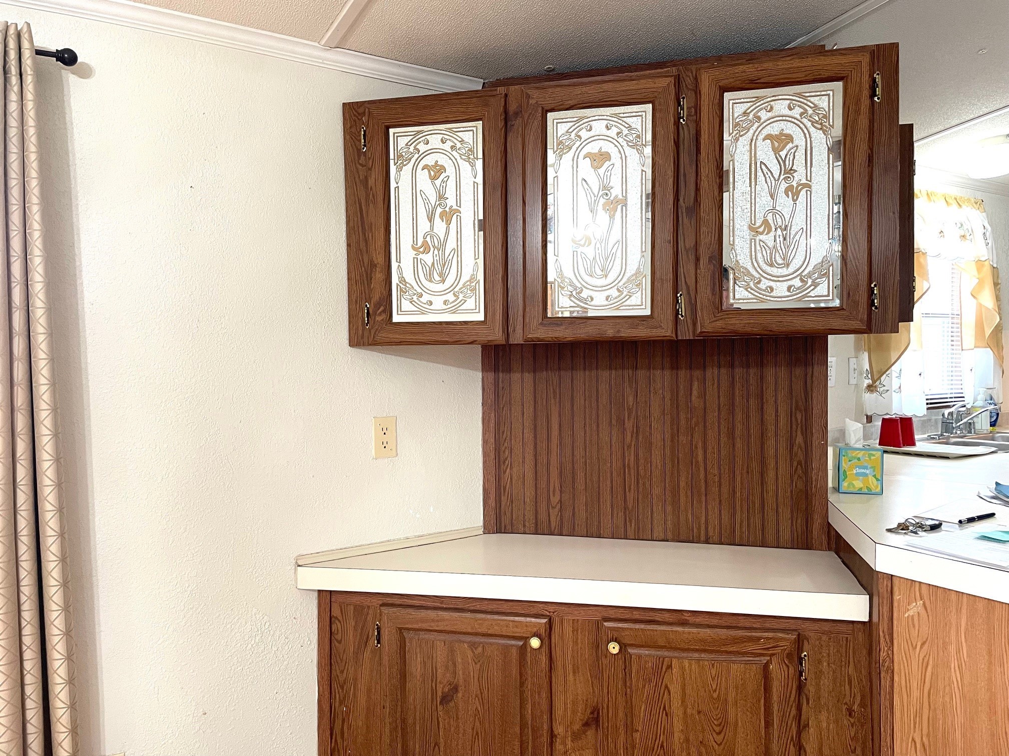 800 Archie Lane Belton, TX 76513 - Photo 14 of 32 The BAR counter cabinet has room for your coffeemaker, glassware, and a coupla bottles of booze if you like.