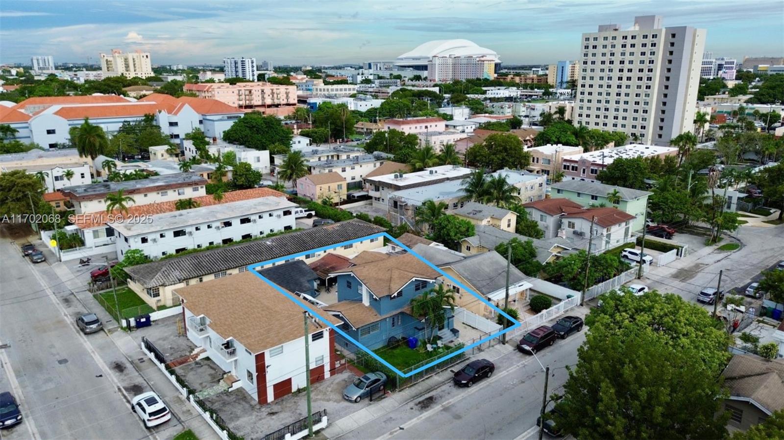 236 Southwest 10th Avenue Miami, FL 33130 - Photo 2 of 15 an aerial view of residential houses with outdoor space