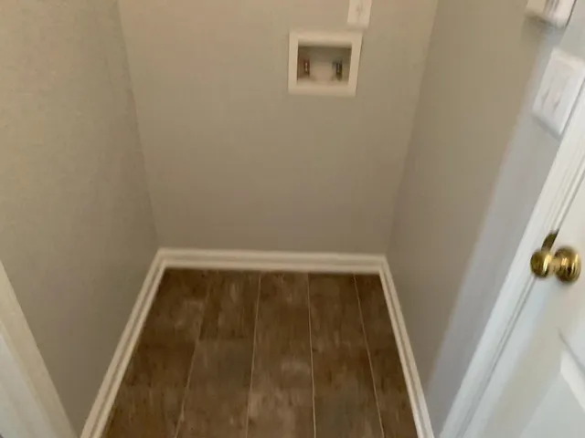 a bathroom with a window