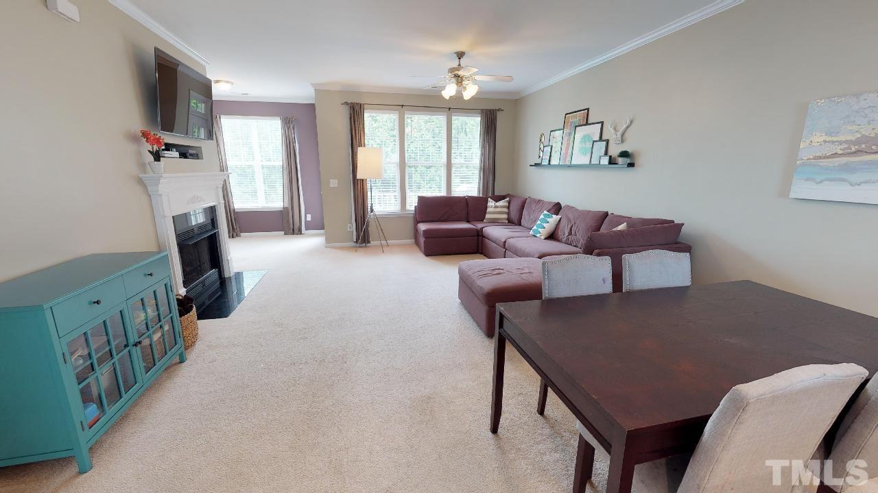 5706 Cameo Glass Way Raleigh, NC 27612 - Photo 21 of 21 Great open floor plan that makes family life and entertaining easy!