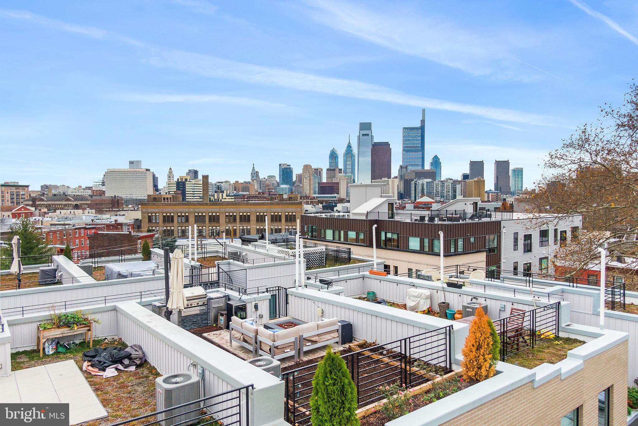 815 Perkiomen Street, Unit 15 Philadelphia, PA 19130 - Photo 22 of 27 a view of a city with tall buildings