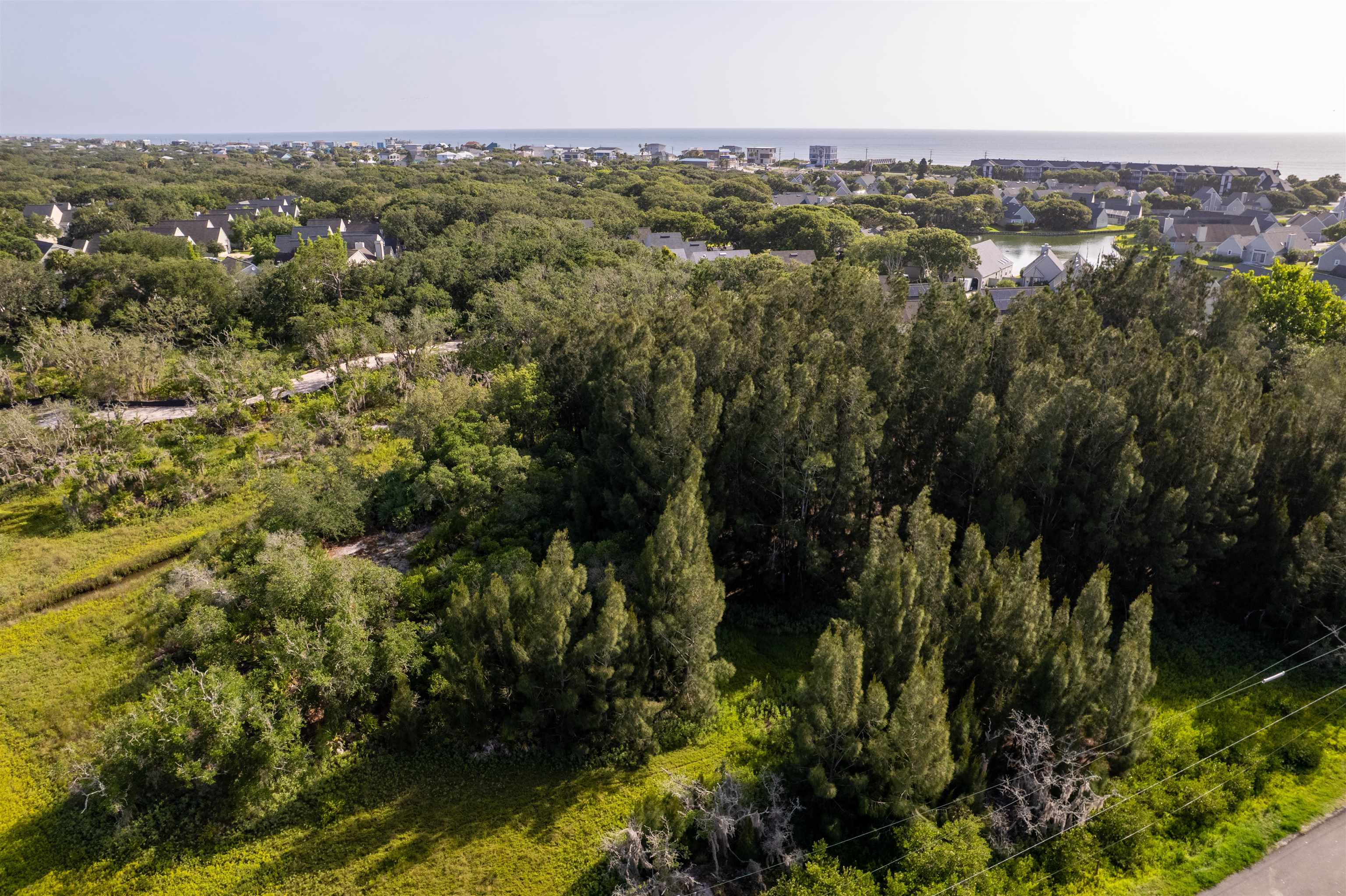 0 Carcaba Road St. Augustine, FL 32084 - Photo 8 of 13 an aerial view of residential house with green space and trees all around