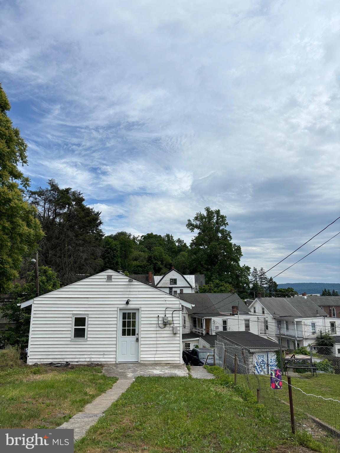 218 Elm Street Steelton, PA 17113 - Photo 21 of 22 a aerial view of a house with table and chairs