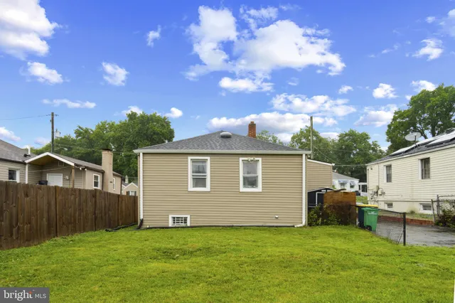 a view of a backyard with a garden