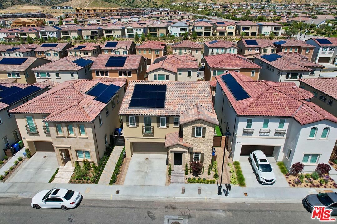 20641 Walnut Circle Porter Ranch, CA 91326 - Photo 40 of 47 an aerial view of multi story residential apartment building