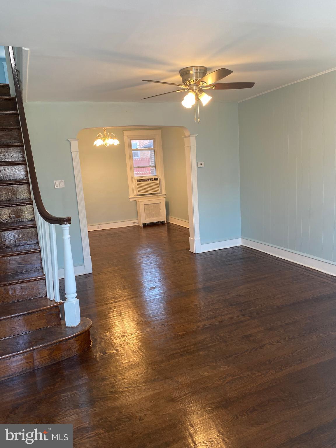267 Sanford Road Upper Darby, PA 19082 - Photo 4 of 31 a view of entryway and hall with wooden floor