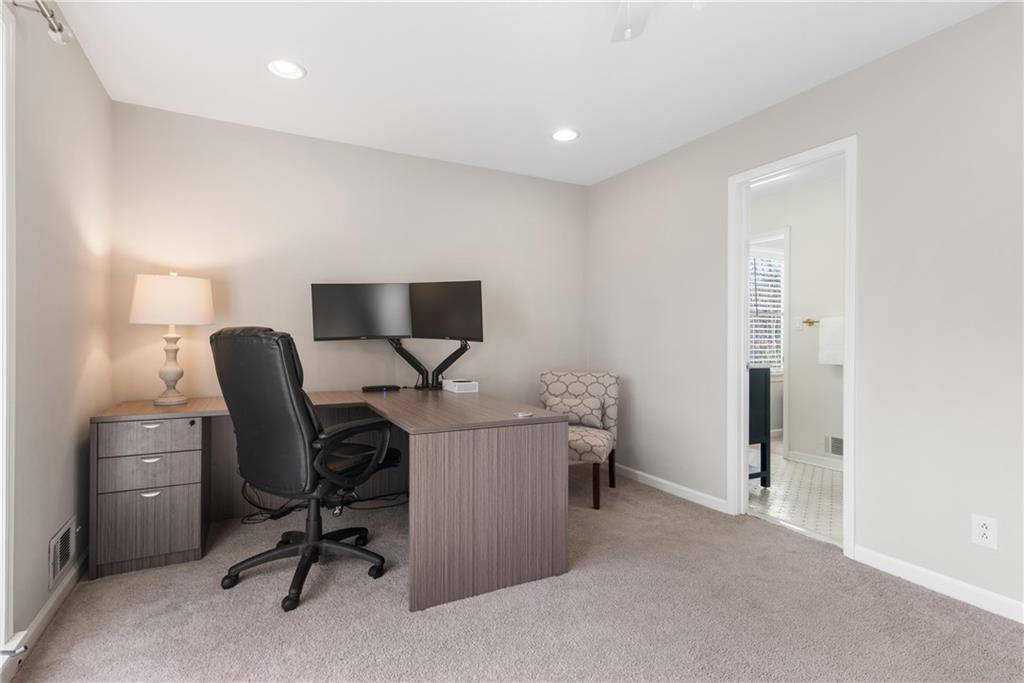 413 Sassafras Road Roswell, GA 30076 - Photo 28 of 67 a view of a workspace with furniture