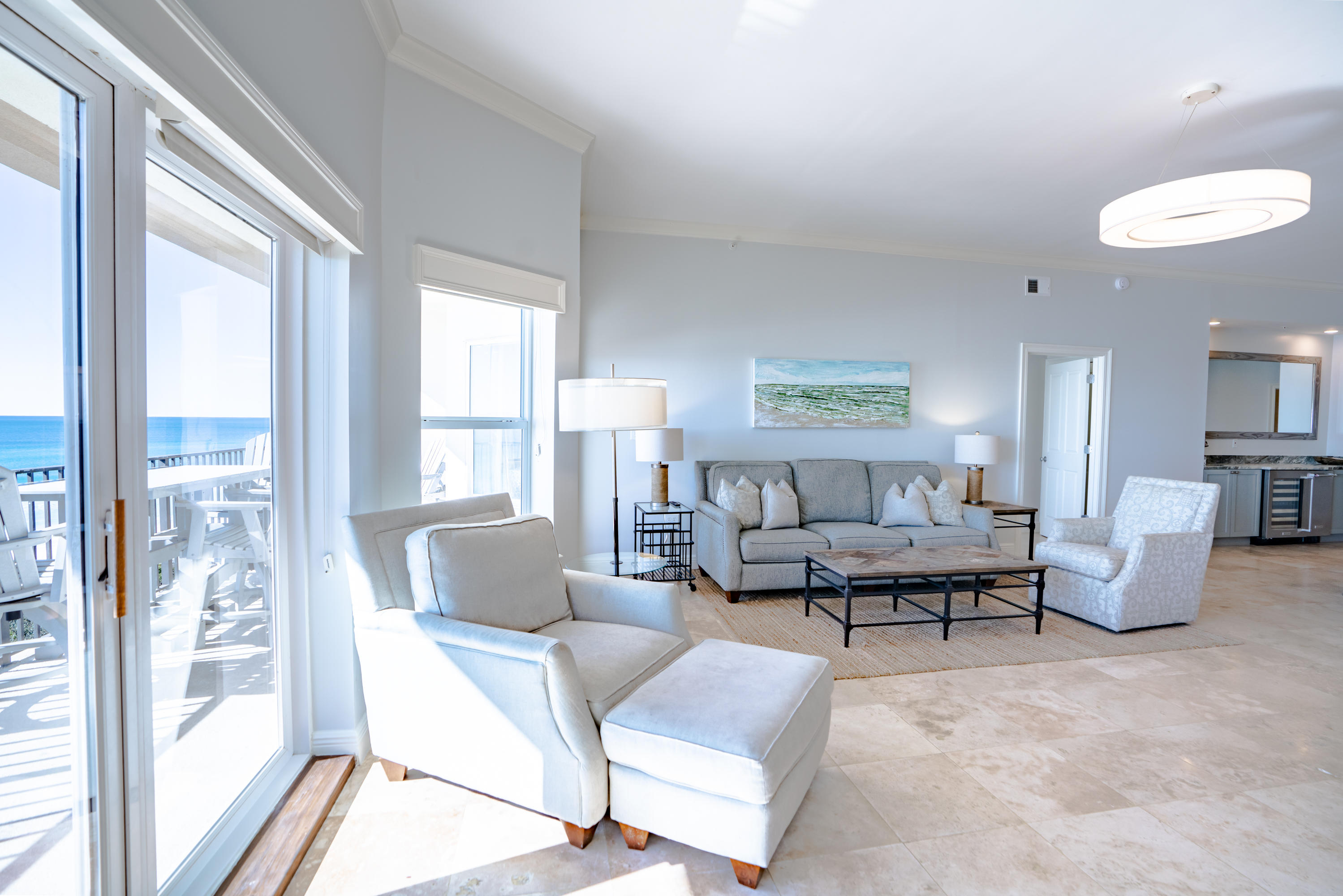 3880 East County Highway 30A, Unit 402 Santa Rosa Beach, FL 32459 - Photo 14 of 62 a living room with furniture and a large window