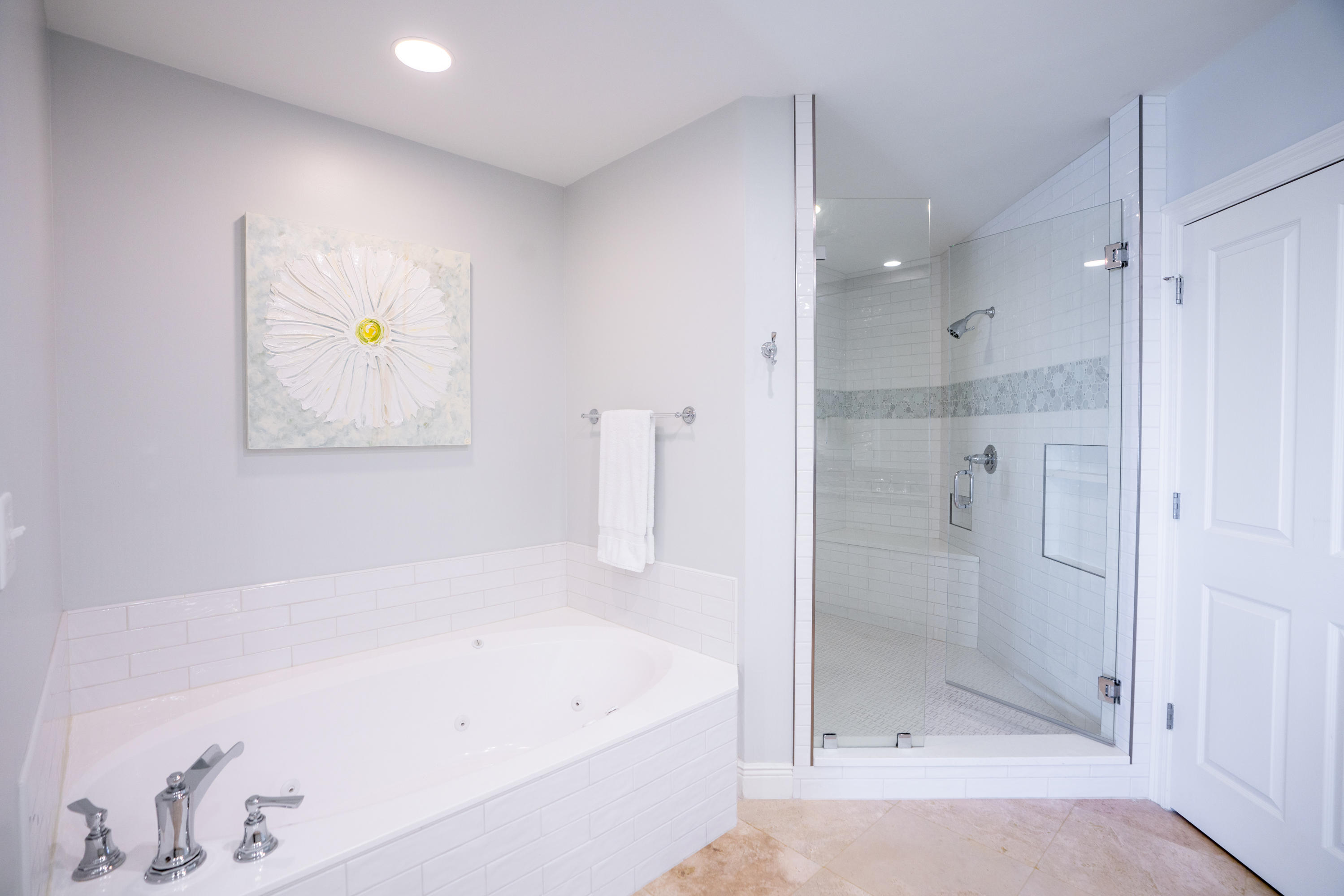 3880 East County Highway 30A, Unit 402 Santa Rosa Beach, FL 32459 - Photo 17 of 62 a bathroom with a bathtub and a shower