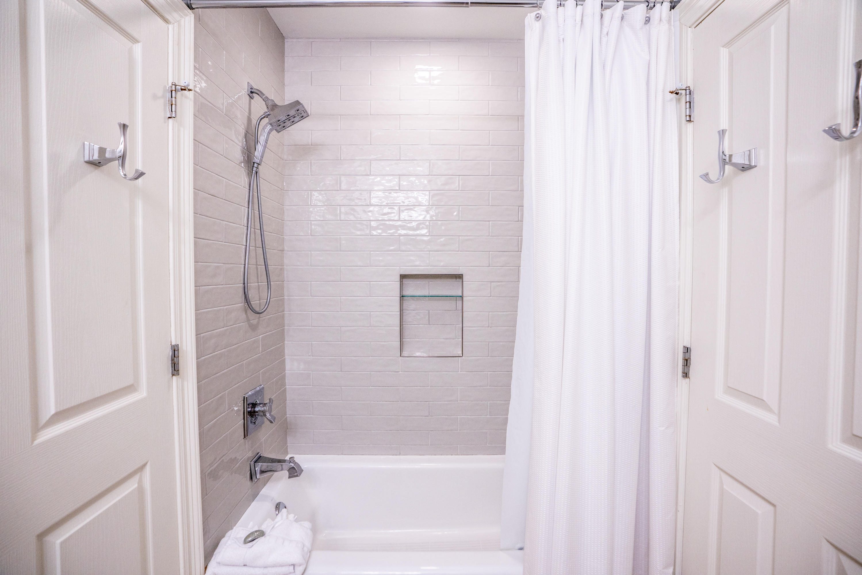 3880 East County Highway 30A, Unit 402 Santa Rosa Beach, FL 32459 - Photo 23 of 62 a bathroom with a bathtub and a shower