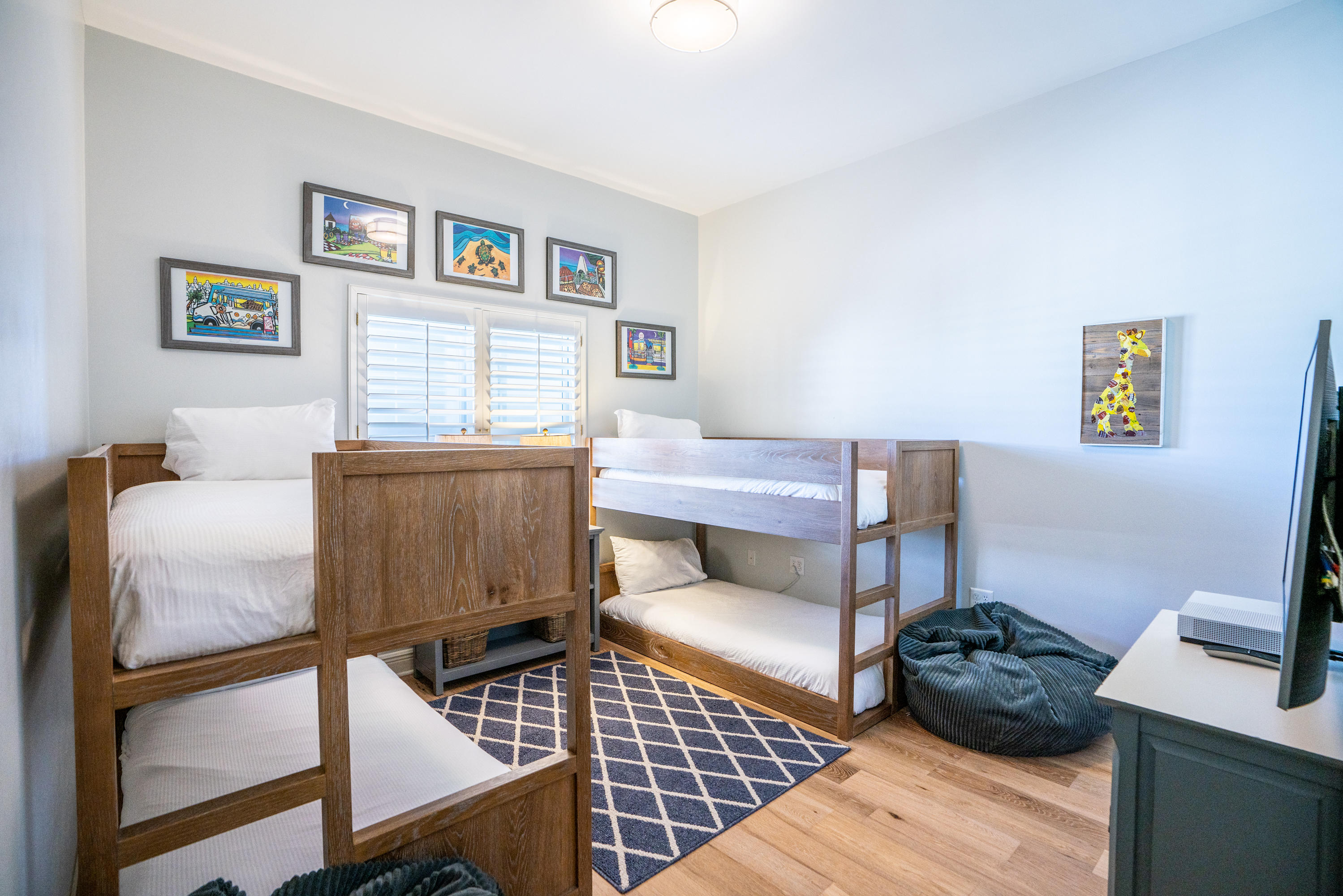 3880 East County Highway 30A, Unit 402 Santa Rosa Beach, FL 32459 - Photo 27 of 62 a bedroom with a bed and a couch