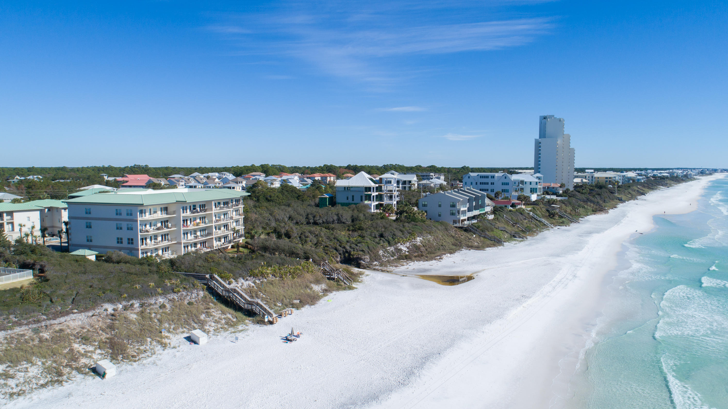 3880 East County Highway 30A, Unit 402 Santa Rosa Beach, FL 32459 - Photo 52 of 62 a view of a city with tall buildings