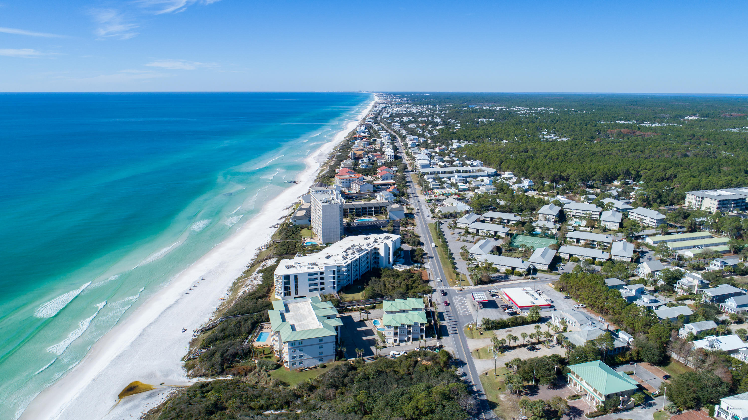 3880 East County Highway 30A, Unit 402 Santa Rosa Beach, FL 32459 - Photo 56 of 62 a view of city with ocean