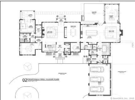 a picture of a park with large trees