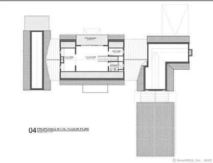an aerial view of a house with yard swimming pool and outdoor seating