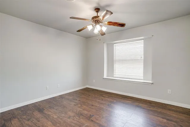 wooden floor in an empty room