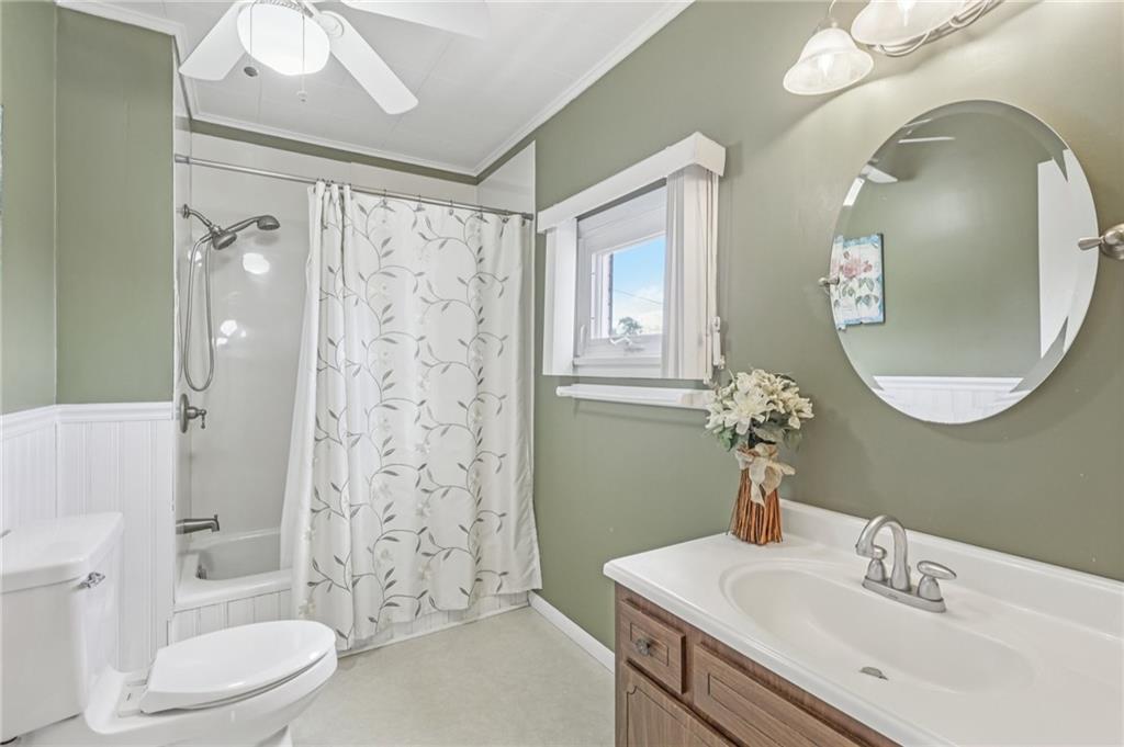 807 Kaye Avenue Monaca, PA 15061 - Photo 32 of 41 a bathroom with a sink a toilet and shower