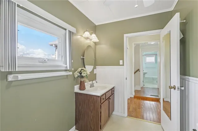 a view of a storage room