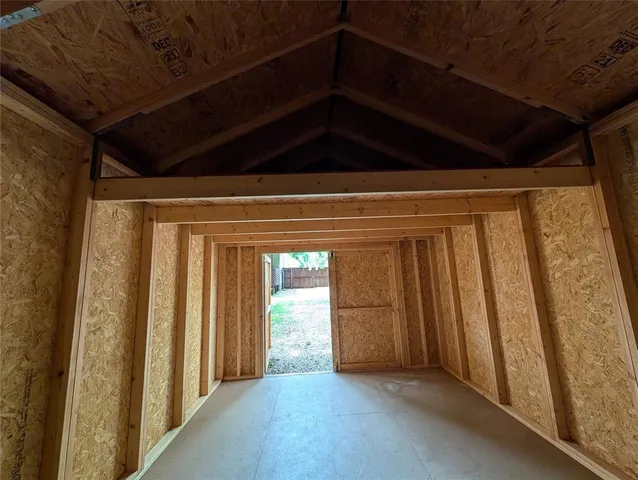 a view of empty room