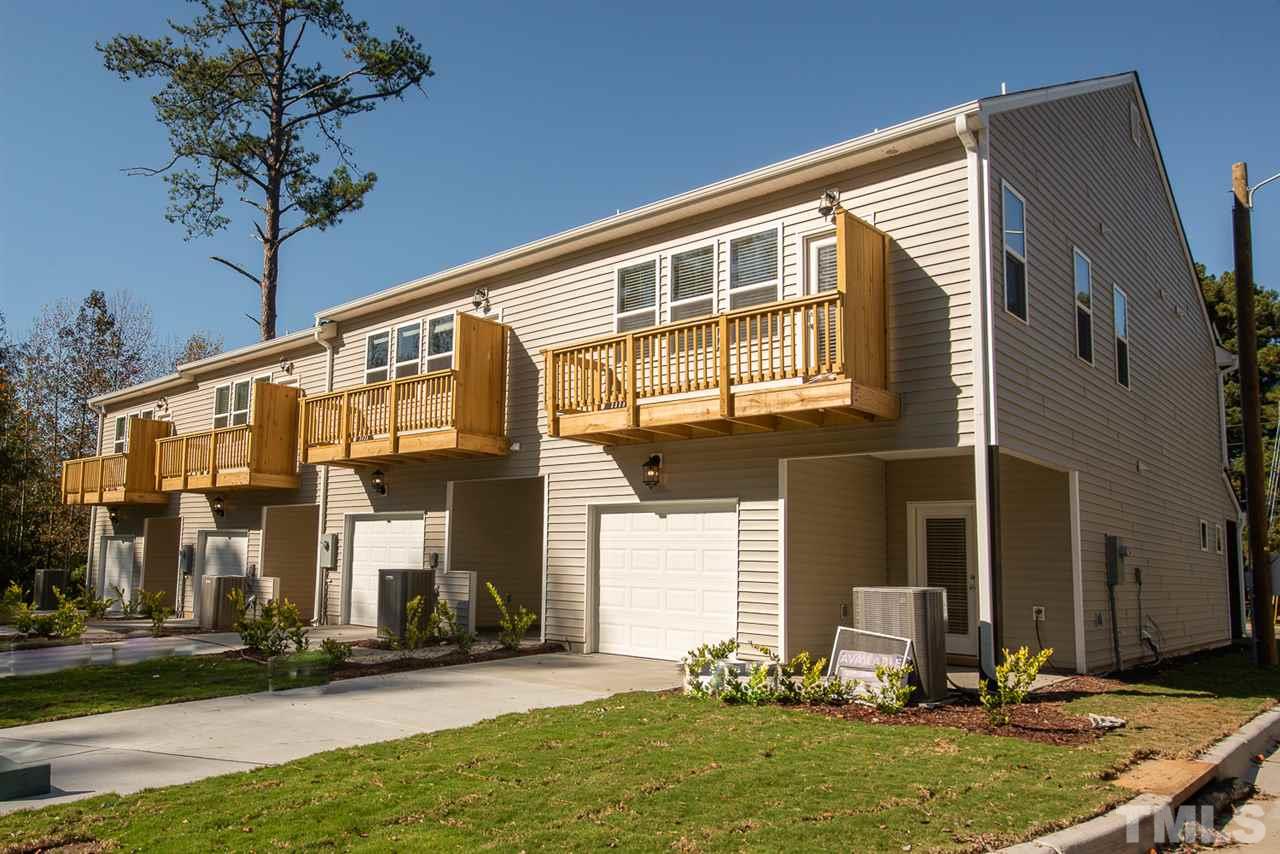3620 Buffaloe Road, Unit 1 Raleigh, NC 27604 - Photo 19 of 25 a front view of house with yard