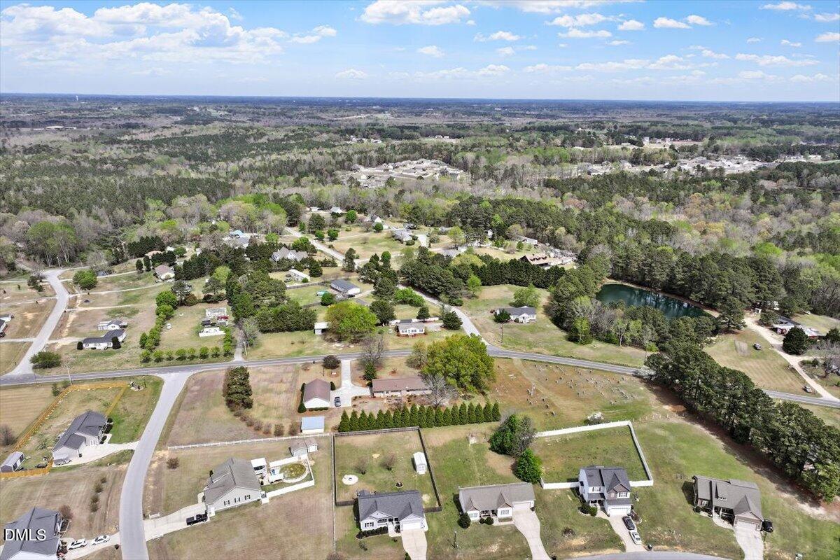 35 Fox Run Court Benson, NC 27504 - Photo 42 of 54 an aerial view of residential houses with outdoor space